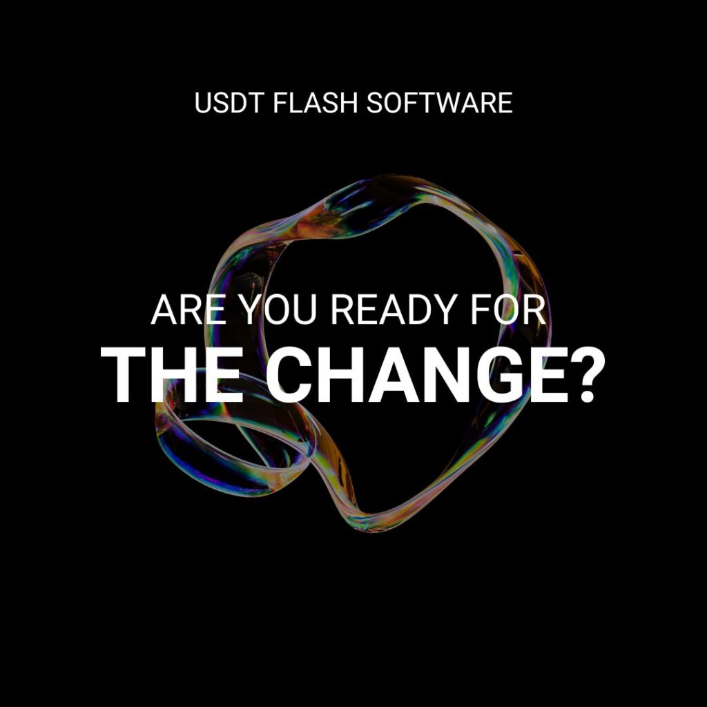 BTC USDT flashing software